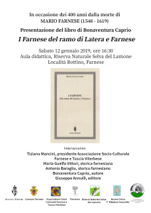 I Farnese @ Farnese - locandina