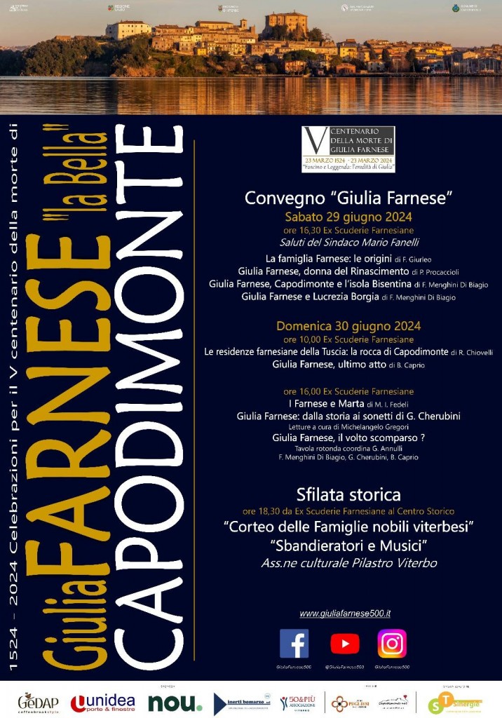 Convegno Giulia Farnese giugno 2024